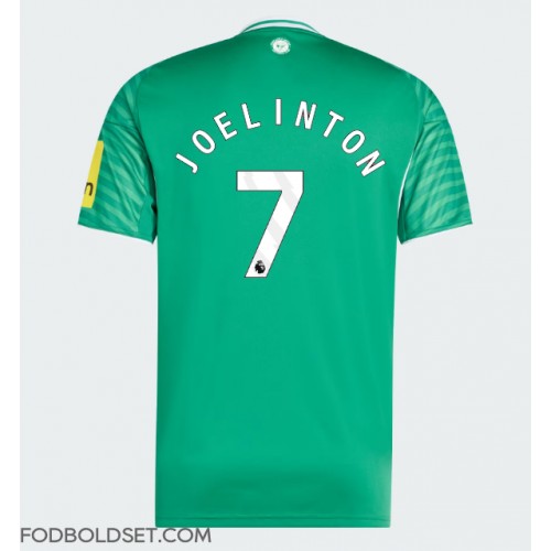 Newcastle United Joelinton #7 Udebanetrøje 2025-26 Kortærmet